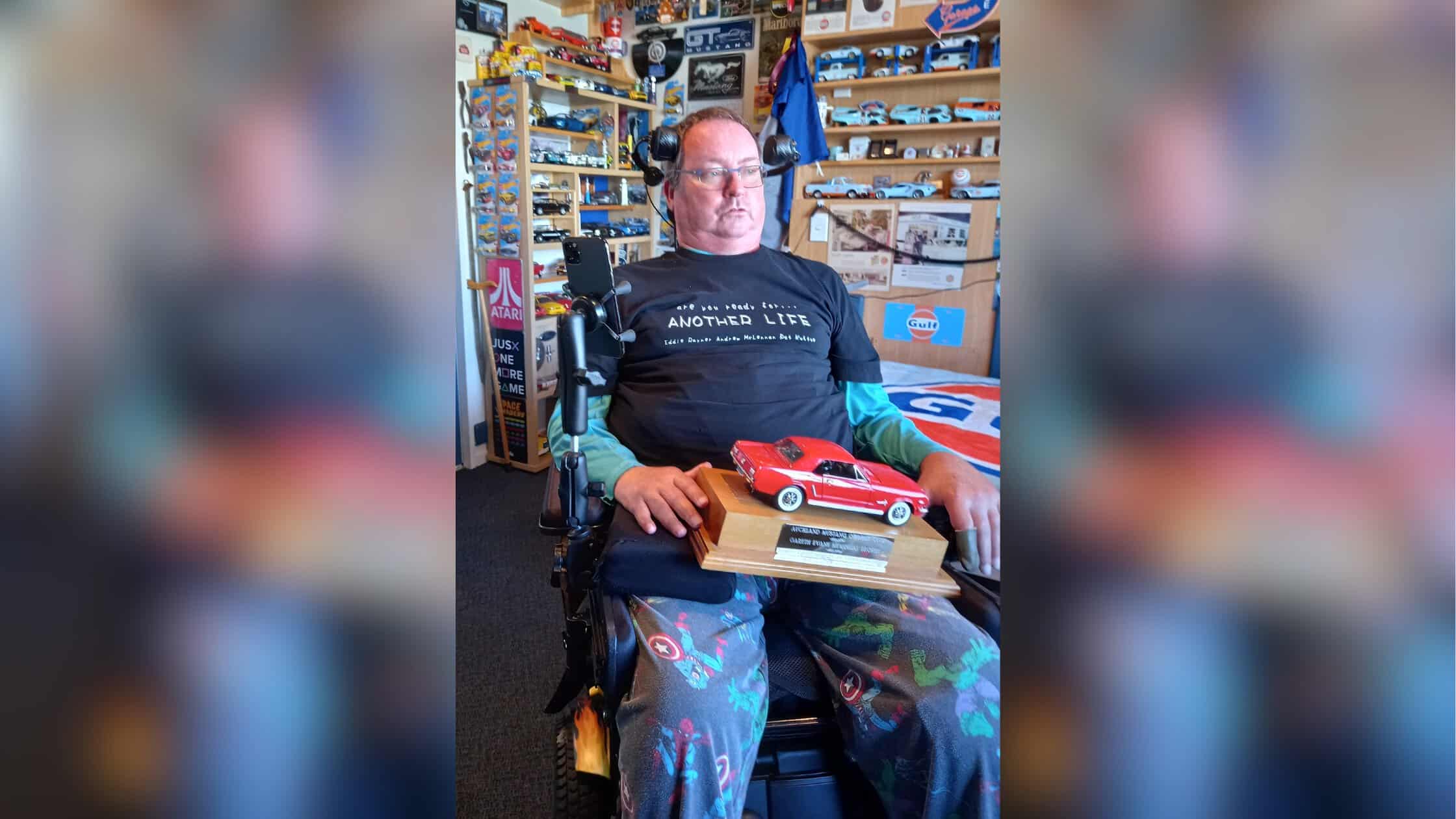 David Seymour was a much-loved member of our Motor Neurone Disease NZ community.