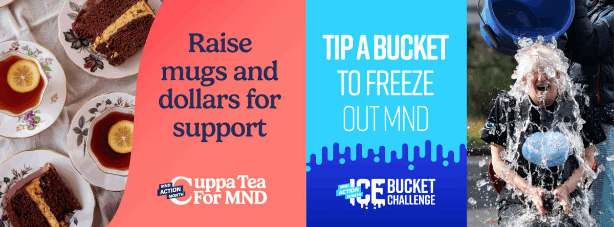 MND Action Month: Tip or pour and make time count.